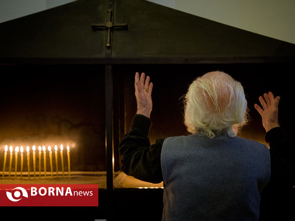 مراسم سال نو میلادی در کلیسای مریم مقدس