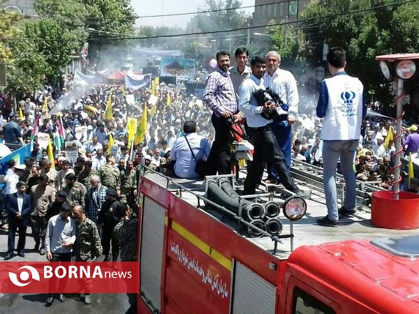 راهپیمایی روز جهانی قدس در پاکدشت