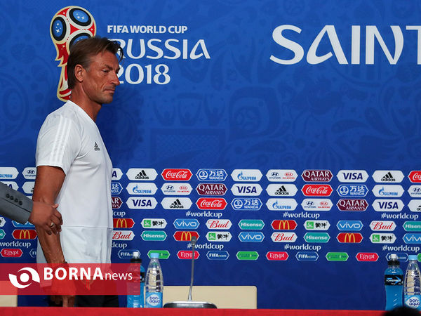 نشست خبری "هروه رنار " سرمربی تیم ملی مراکش