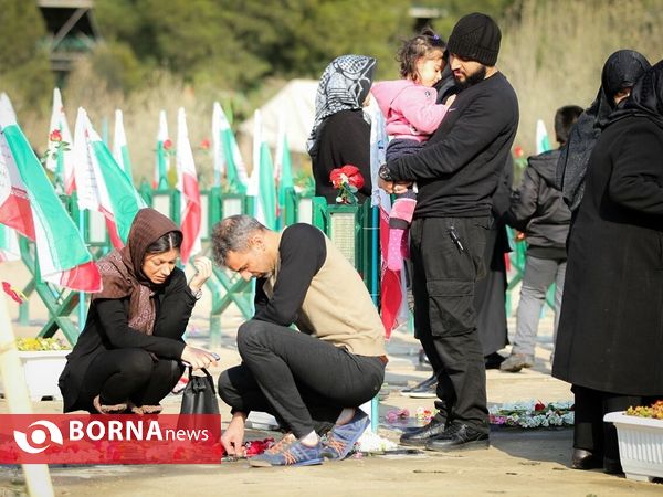 مراسم چهلمین روز درگذشت شهدای آتش نشان