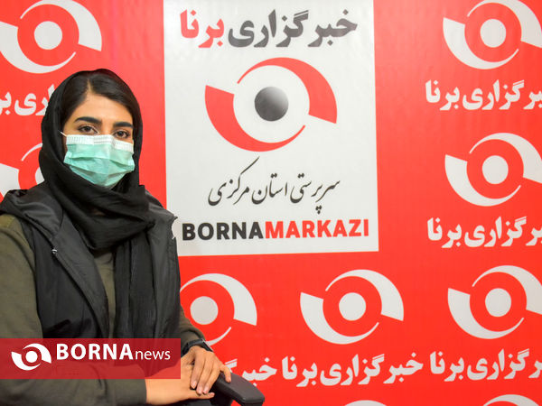 حضور  کادر فنی و بازیکنان تیم بسکتبال بانوان آینده سازان اراک در دفتر خبرگزاری برنا