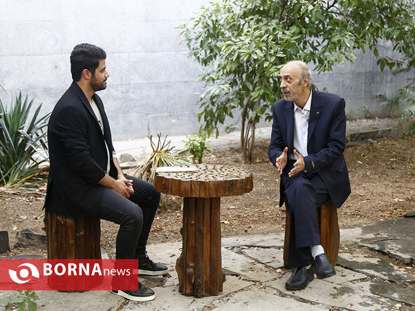 حضور مجید شاپوری در خبرگزاری برنا