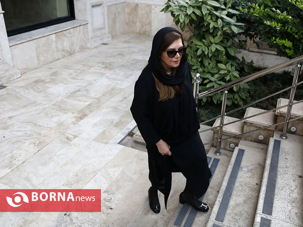 حضور سینماگران در منزل عزت الله انتظامی