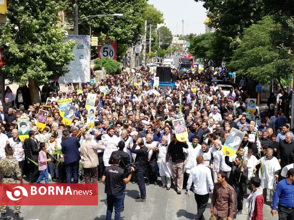 راهپیمایی ۱۵ خرداد- شهرستان ورامین