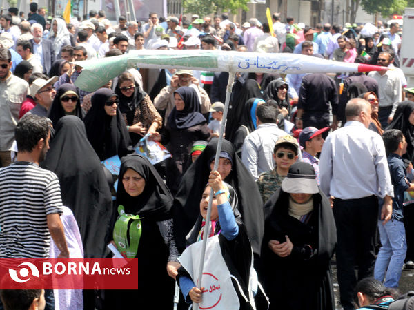 راهپیمایی روز قدس در شیراز