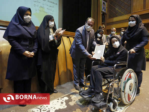 مراسم تجلیل از بانوان قهرمان مربیان ، داوران بین‌المللی استان فارس