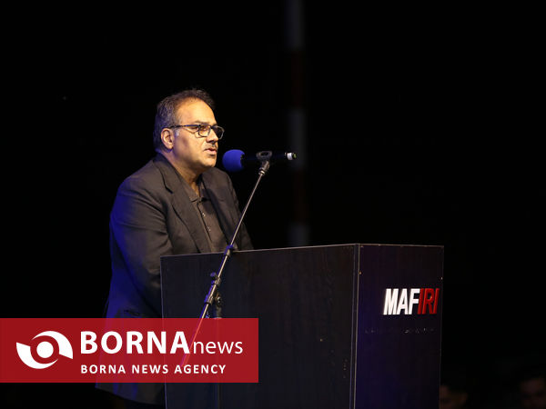 افتتاح روشنایی پیست اتومبیلرانی مجموعه آزادی