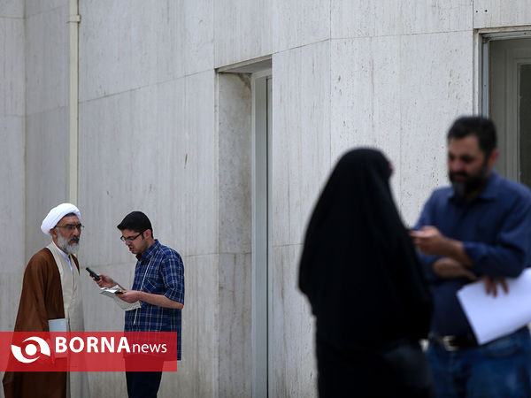 حضور وزرا دولت در جمع خبرنگاران