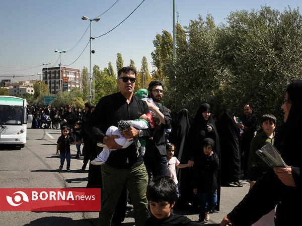 مراسم شیرخوارگان حسینی در مصلی تهران