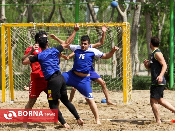 اردوی تیم ملی هندبال ساحلی در اصفهان