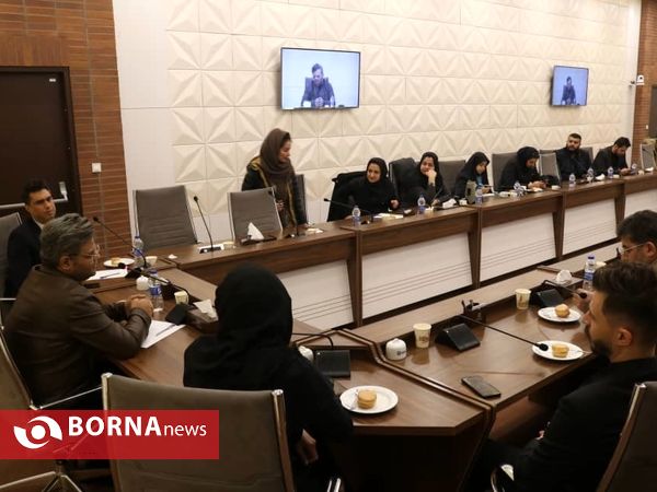 نشست خبری افشین آذری در تبریز برگزار شد