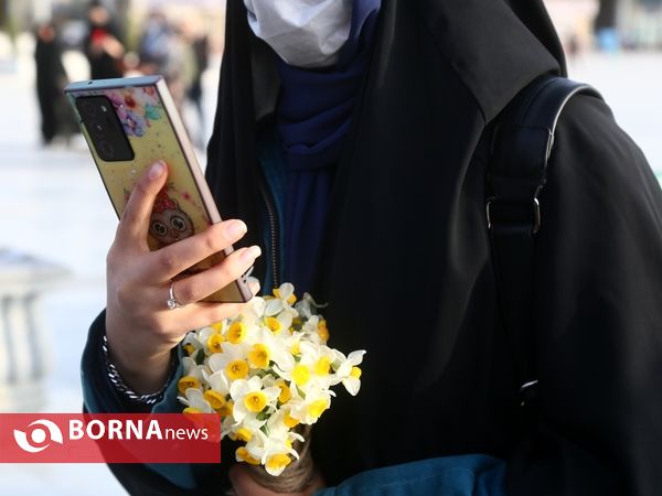 آیین تعویض پرچم گنبد مسجد مقدس جمکران