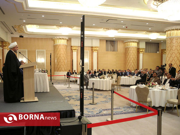 دیدار دکتر روحانی با ایرانیان مقیم ترکیه