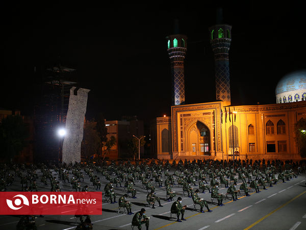 مراسم احیاء شب بیست و سوم ماه رمضان در دانشگاه افسری امام علی(ع)