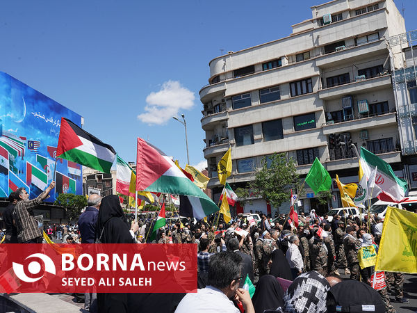 راهپیمایی روز جهانی قدس در تهران