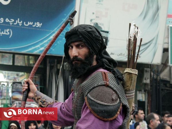 حرکت نمادین بازگشت کاروان اسراءاز کربلا به شام