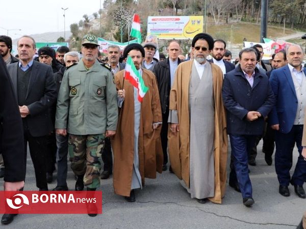 راهپیمایی 22بهمن در خرم آباد