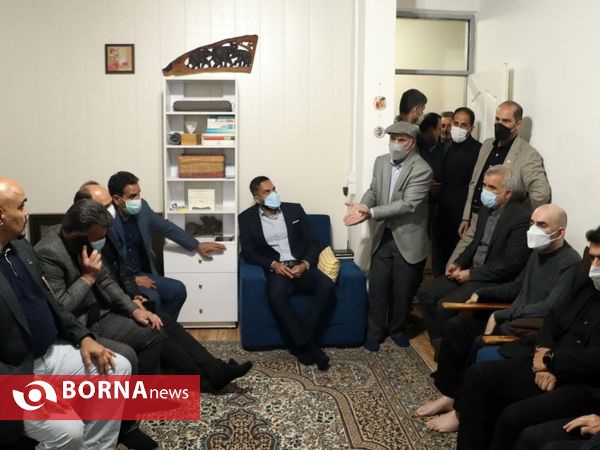 دیدار سرپرست فدراسیون فوتبال از فوتبالیست قطع نخاعی انزلیچی