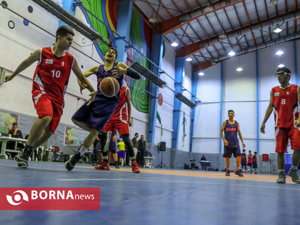 مسابقات مینی بسکتبال محلات تهران
