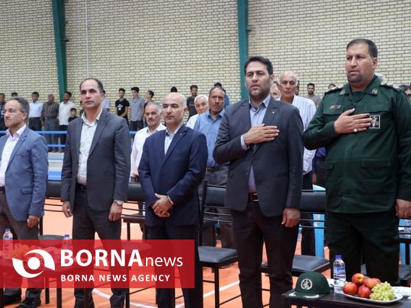 افتتاح سالن ورزشی روستای الیاس آباد ارومیه با حضور مسئولان شهری و استانی