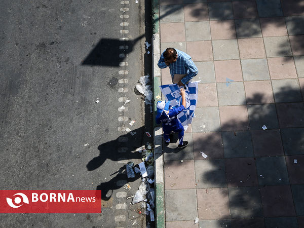 استادیوم آزادی تهران پیش از دربی ۹۰