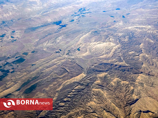 از کیش تا تهران بر فراز ابرها