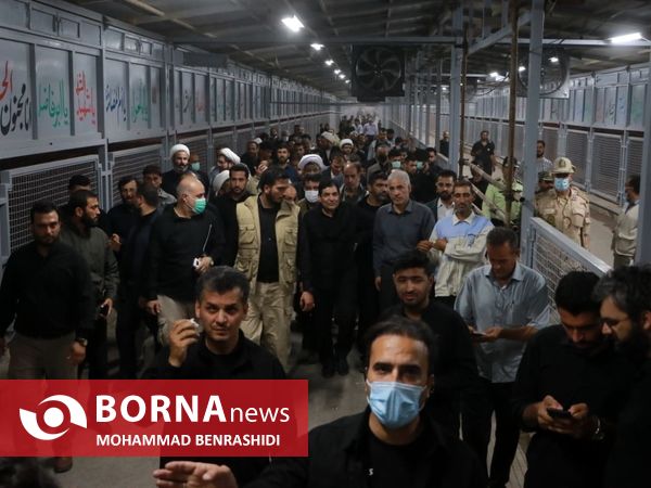 بازدید معاون اول رییس جمهور از مرزهای اربعین خوزستان