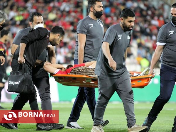 دیدار تیم های فوتبال پرسپولیس - آلومینیوم