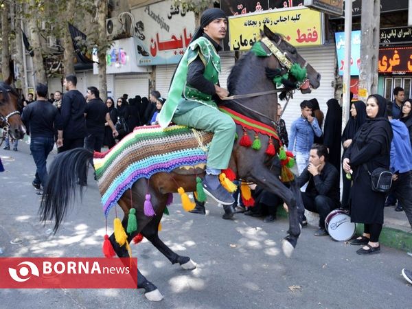 مراسم عزاداری روز تاسوعا- شهریار