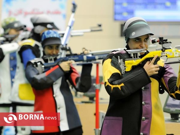 مسابقات هفته پایانی رشته تفنگ و تپانجه