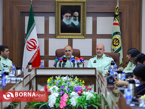 نشست خبری سردار رحیمی رییس پلیس تهران درباره تخلفات  بازار ارز و سکه