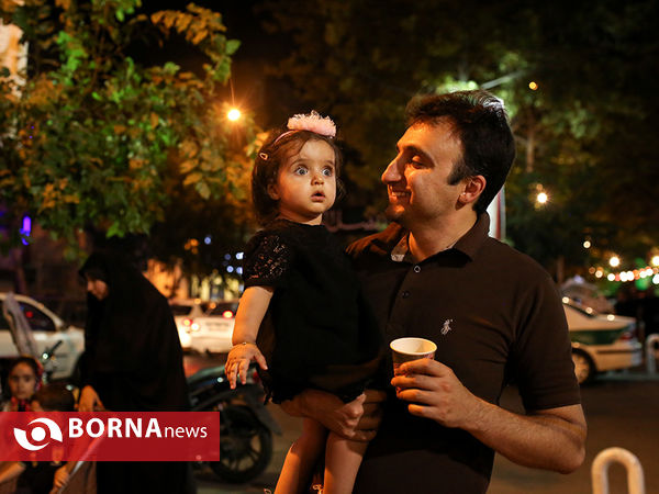 شب پنجم محرم در خیابان مجاهدین اسلام