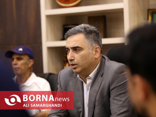 نشست خبری رییس هیات بسکتبال استان گیلان با اصحاب رسانه