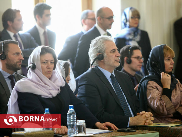 دیدار محمد جواد ظریف و فدریکا موگرینی