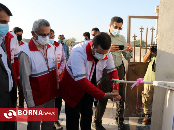 بهره‌برداری از فاز اول برنامه «نذر آب ۴» توسط جمعیت داوطلبان هلال احمر استان فارس