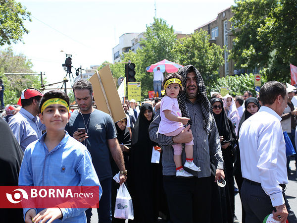 راهپیمایی روز جهانی قدس در تهران - ۱