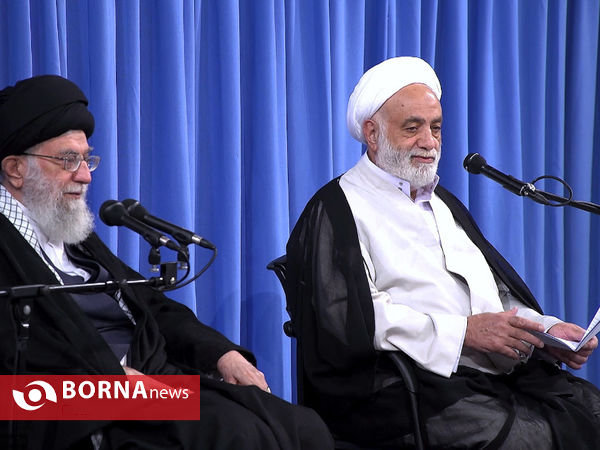 جلسه‌ی درس خارج فقه حضرت آیت‌الله العظمی خامنه‌ای
