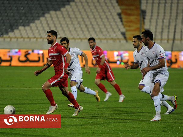 دیدار تیم های فوتبال پرسپولیس - ویستا توربین