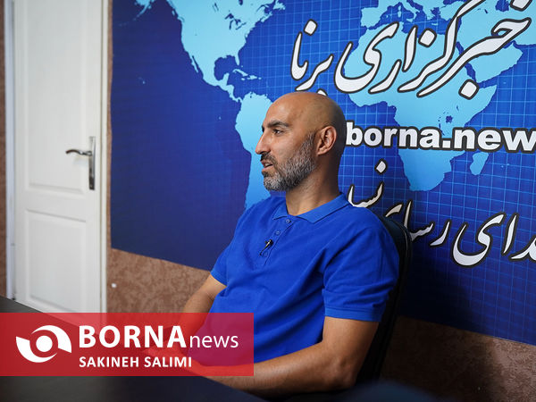 حضور  رامین محرم نژاد در خبرگزاری برنا 