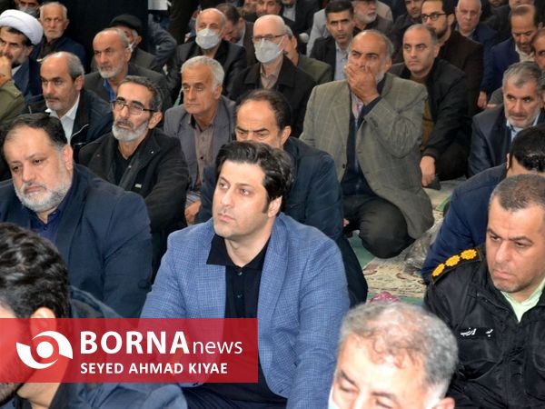 مراسم چهلمین روز شهادت مدافع امنیت شهید «حمید پورنوروز»