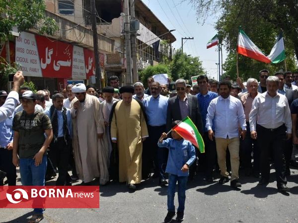 راهپیمایی روز جهانی قدس در اندیمشک