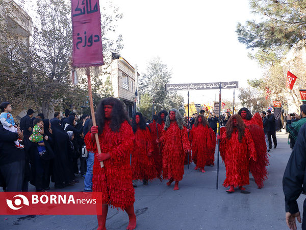 تعزیه کاروان ورود به کربلا در نوش آباد کاشان
