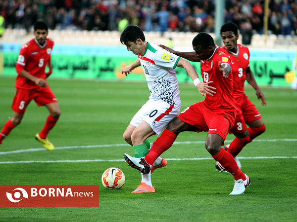 دیدار تیم های ملی ایران و عمان