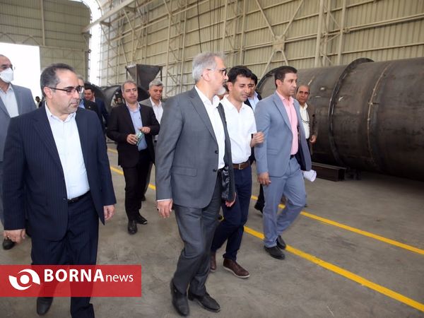 بازدید مدیرعامل بانک صنعت و معدن از طرح های تولیدی فارس