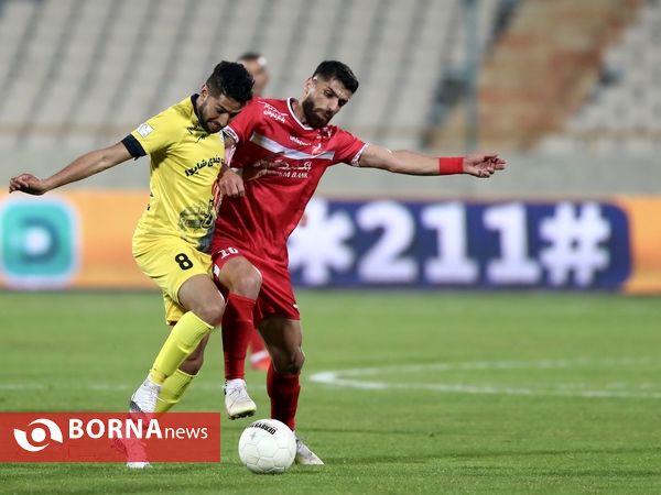 دیدار تیم های فوتبال پرسپولیس - فجر سپاسی