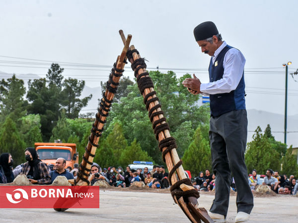 مراسم بیل‌گردانی در «نیم‌ور محلات»