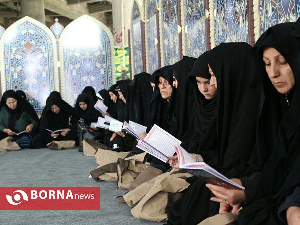 پیاده‌روی جاماندگان اربعین در شهرقدس