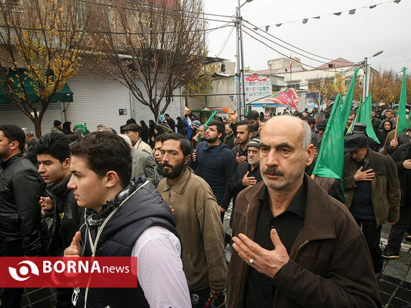 مراسم پیاده روی روز اربعین در تهران