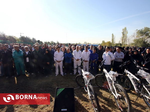 ورزش همگانی کارکنان و مدیران وزارت ورزش و جوانان