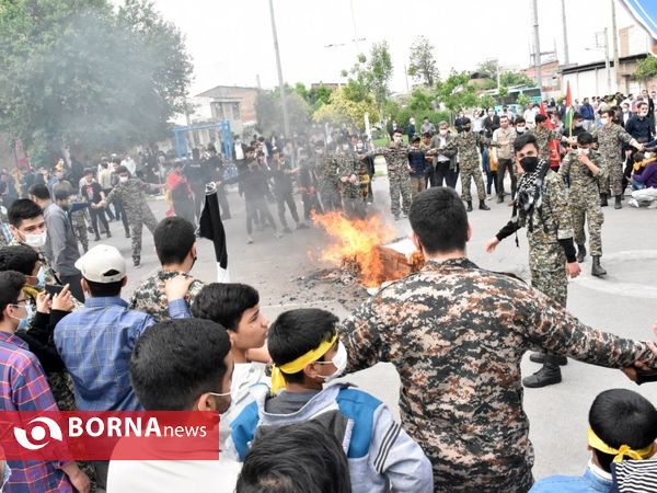 مراسم راهپیمایی روز قدس در گرگان